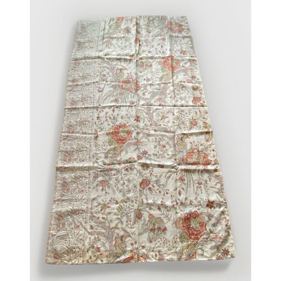 Brunschwig & Fils Verlaine Print Autumn Linen Blend 48"x88"Large Sample orig 192 - Picture 2 of 6